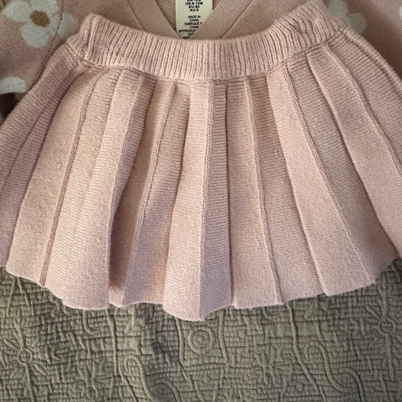 🌸5 for $30🌸Happily Grey Kids' Floral Cardigan and Skirt Set + hair clip - Pink - Picture 8 of 8